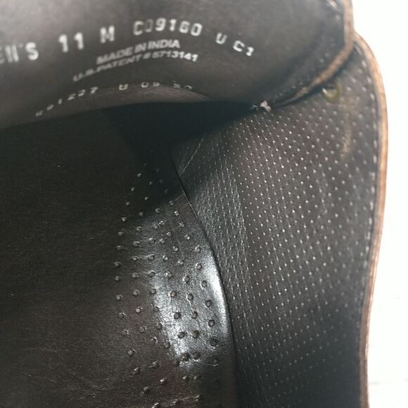 Cole Haan City Brown Men's SZ 11M Leather Split Toe Lace Up Dress Oxfords - Picture 8 of 10